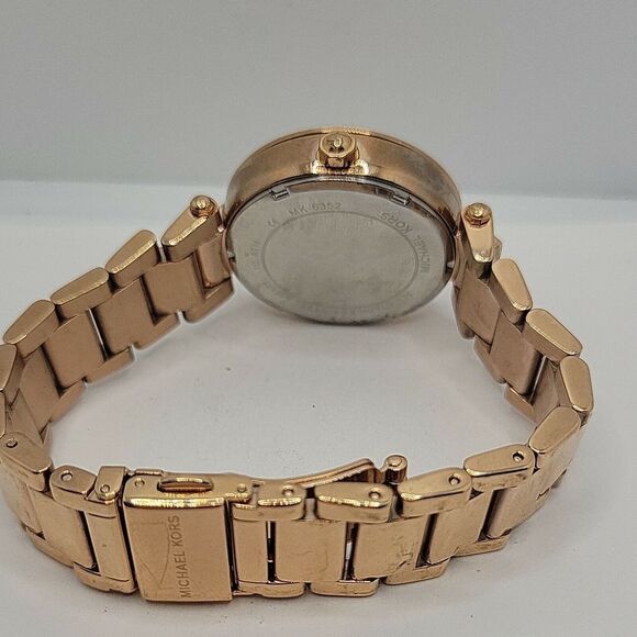 Michael Kors Parker MK6352 Womens Stainless Steel Analog Dial Quartz Watch AM469 - Picture 9 of 11